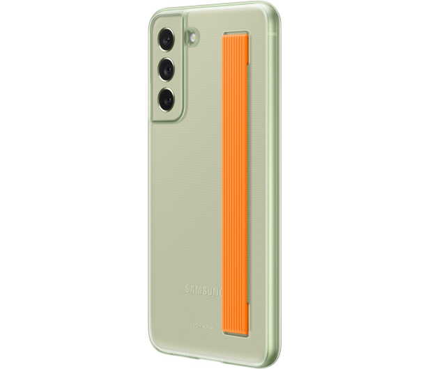 SAMSUNG Slim Strap Cover do Samsung S21 FE 5G Olive Green - 709976 - zdjęcie 4